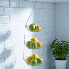 Hængende Trådkurve i metal